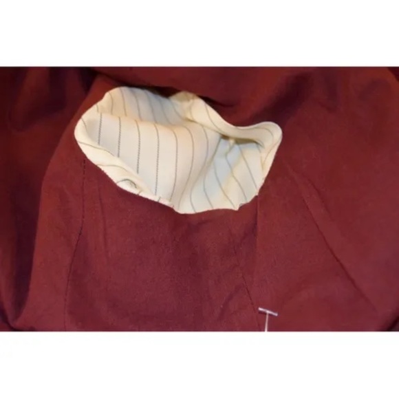 Marc Jacobs.Double-breasted 100% wool cranberry jacket/peacoat - Picture 8 of 10